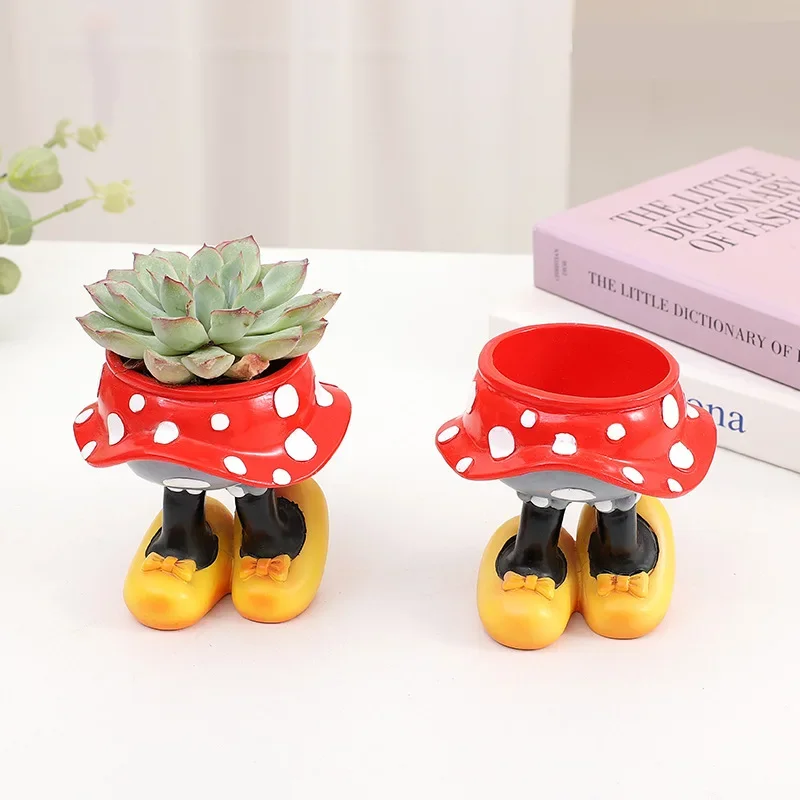 Disney Mickey Minnie Flower Po - Echeveria Succulent ulasan dan harga