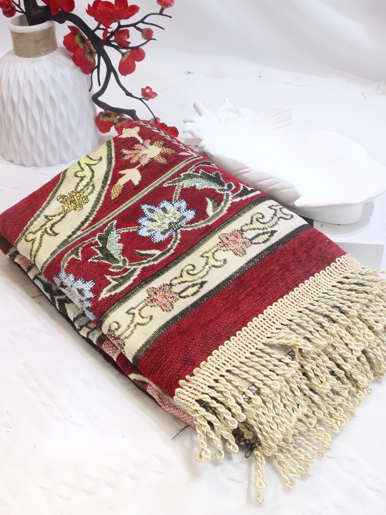 Praying Carpet Fabric Muslim P - Maranta Prayer Plant ulasan dan harga