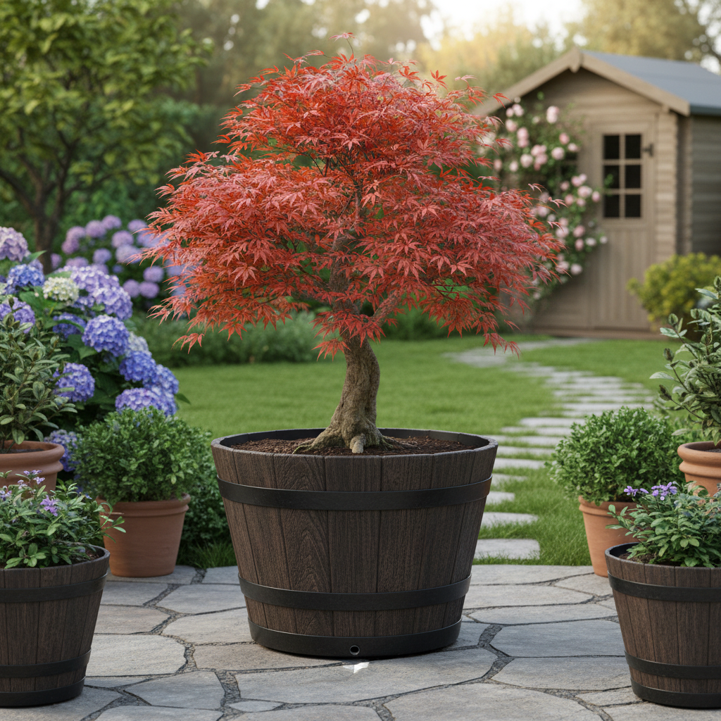 Large Floor Flowerpot Resin Wo - Aloe Vera Pot ulasan dan harga