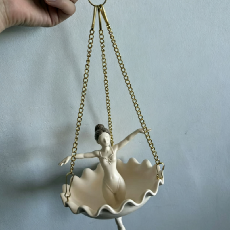 Resin Ballet Dancer Hanging Pl - Spider Plant Hanging ulasan dan harga