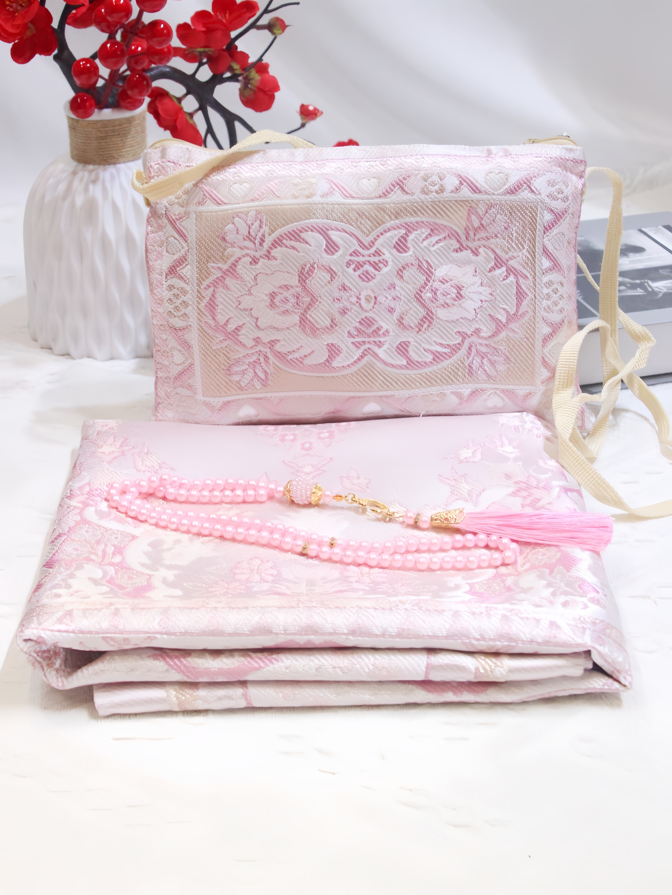 3pcs/1set Muslim Prayer Rug Wi - Maranta Prayer Plant ulasan dan harga