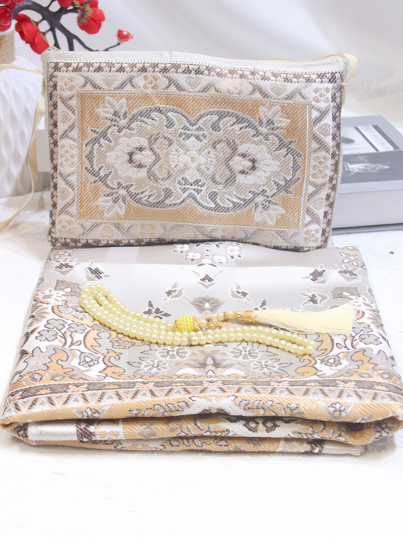 3pcs/1set Muslim Prayer Rug Wi - Maranta Prayer Plant ulasan dan harga