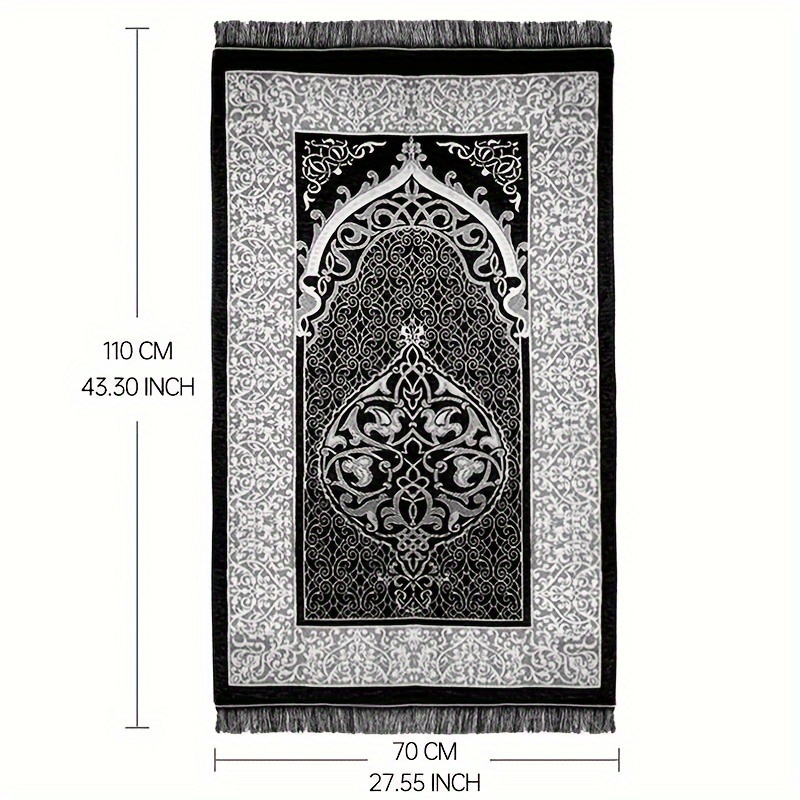 VIKAMA Muslim Prayer Mat, Suit - Maranta Prayer Plant ulasan dan harga